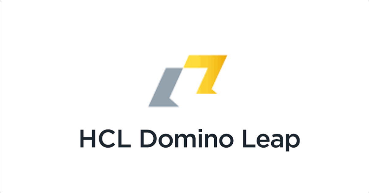 การพัฒนาแอปด้วย HCL Domino Leap